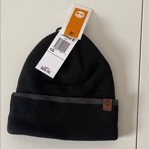 Timberland Black and Gray Men's Beanie